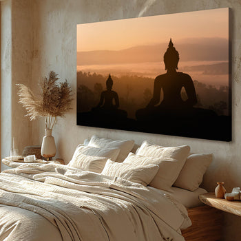 Canvastavla - Silence at Sunrise