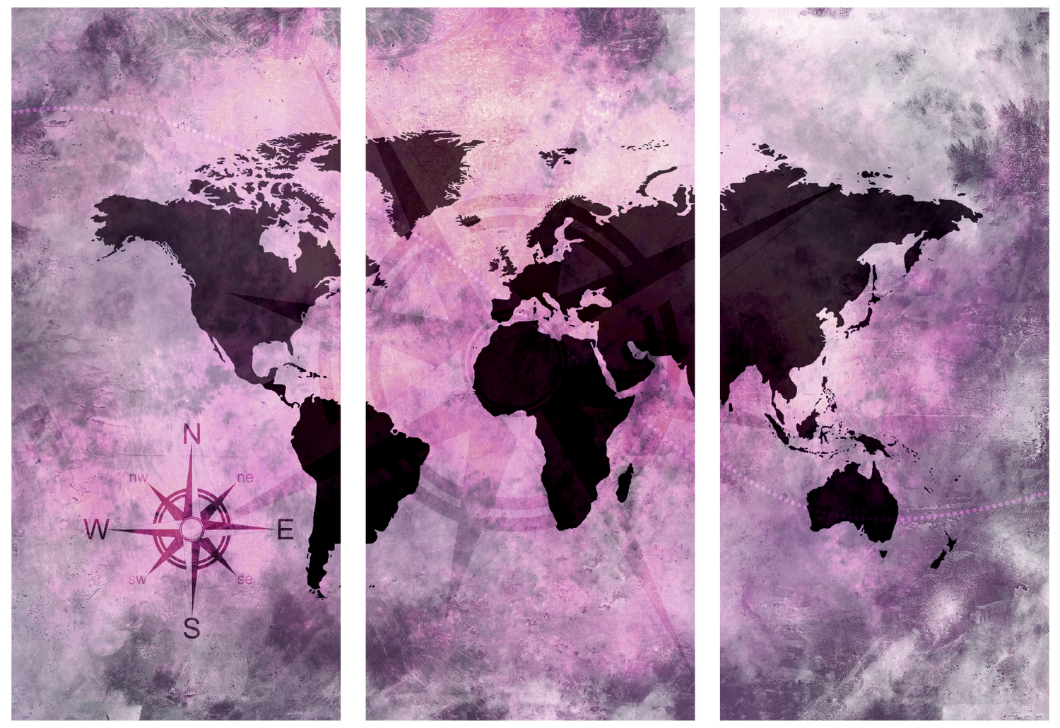 Canvastavla - Pink World