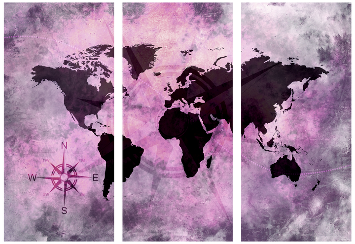 Canvastavla - Pink World
