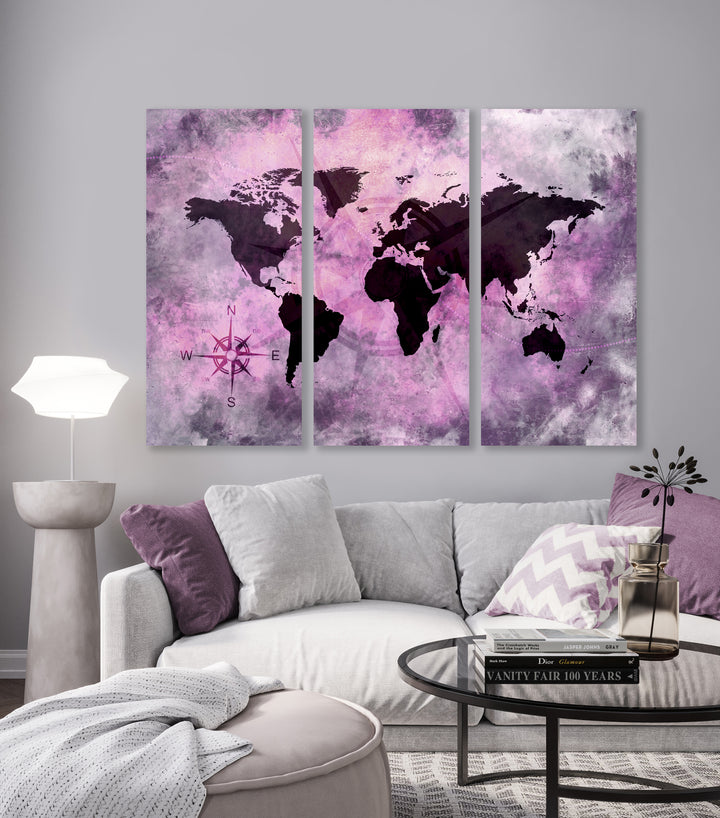 Canvastavla - Pink World