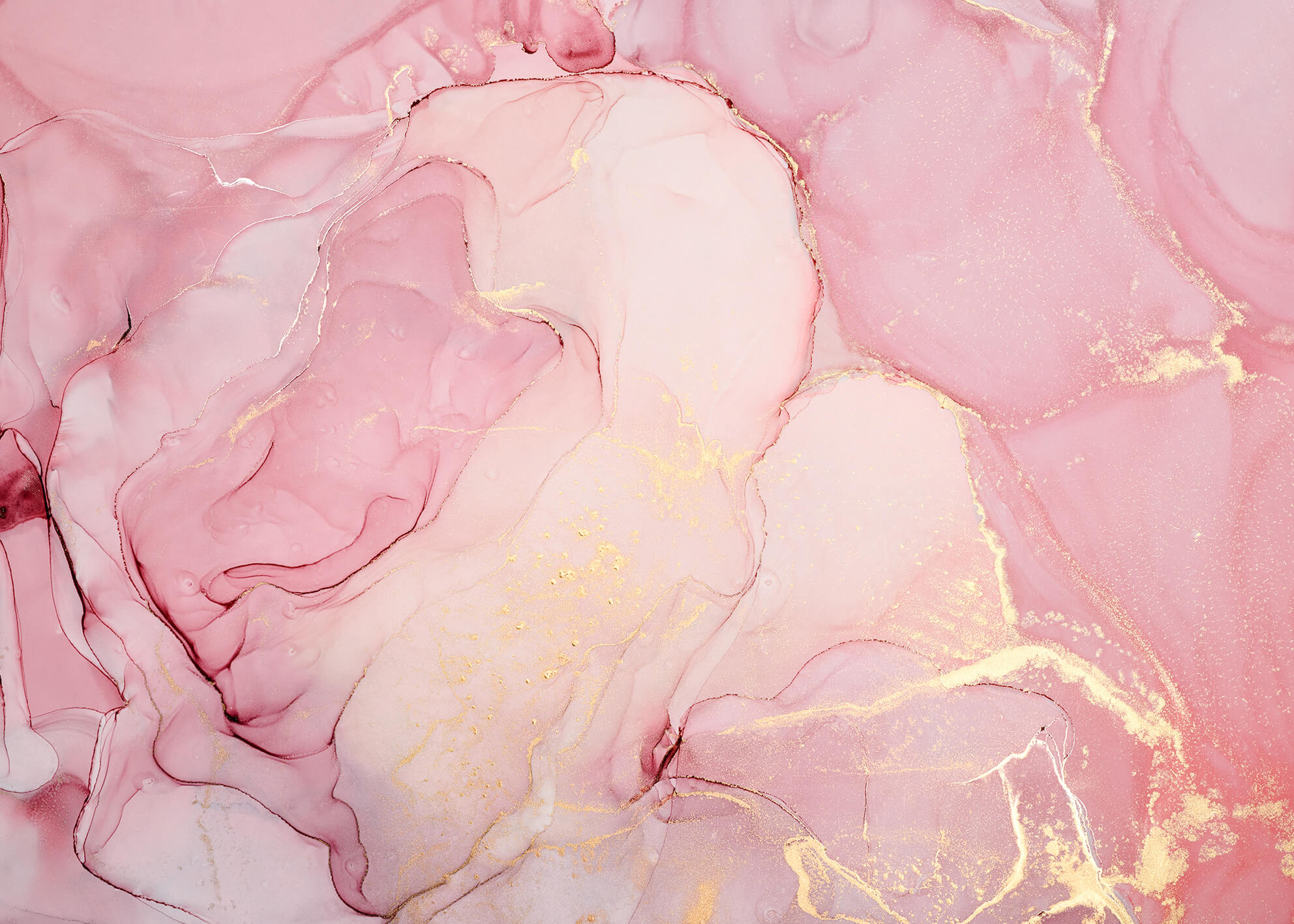 Canvastavla - Rose Marble