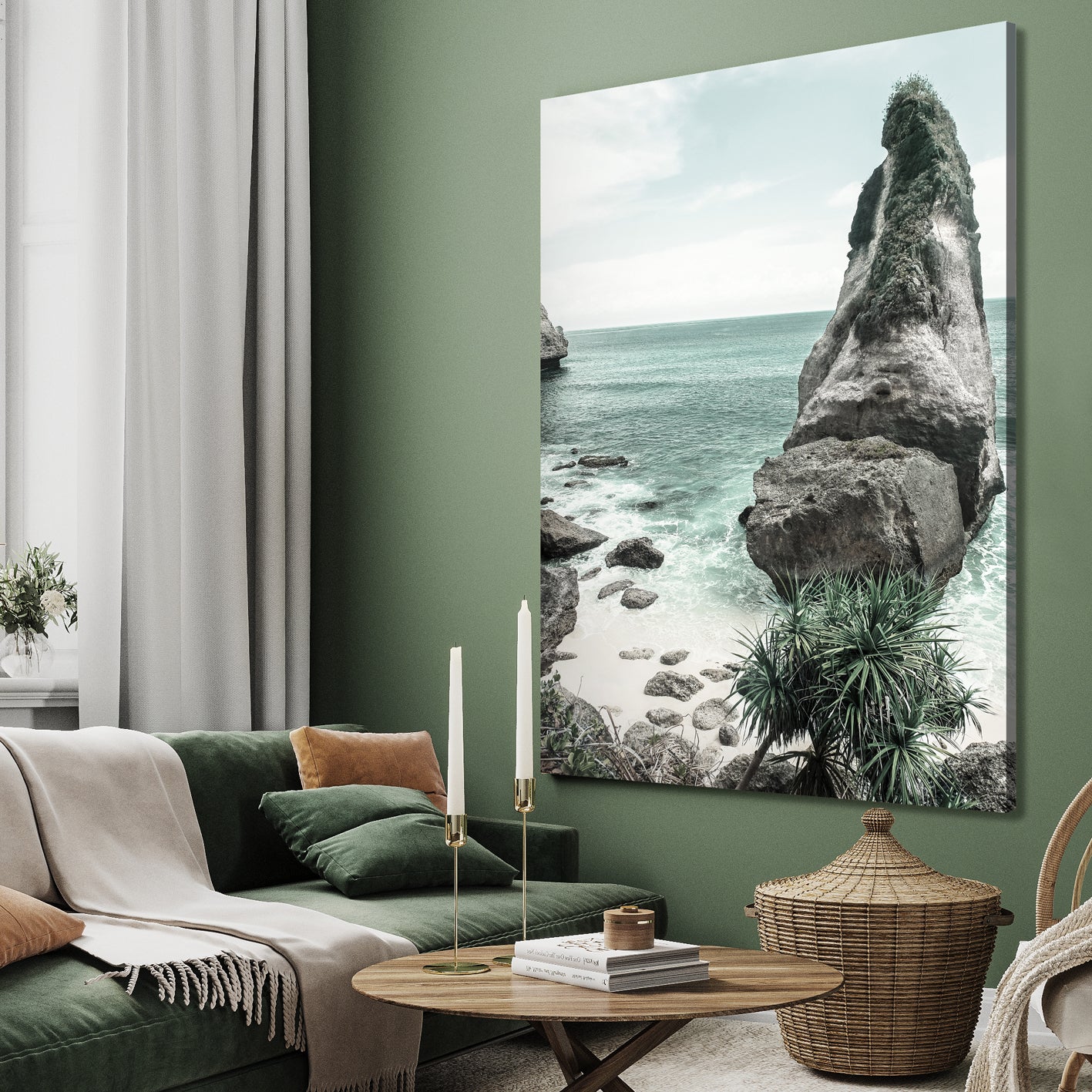 Canvastavla - Sea View