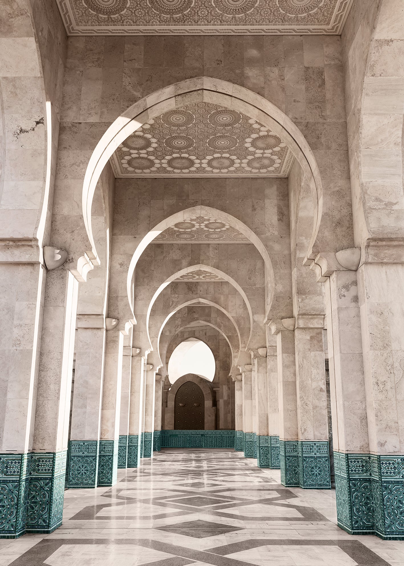 Canvastavla - Passageway