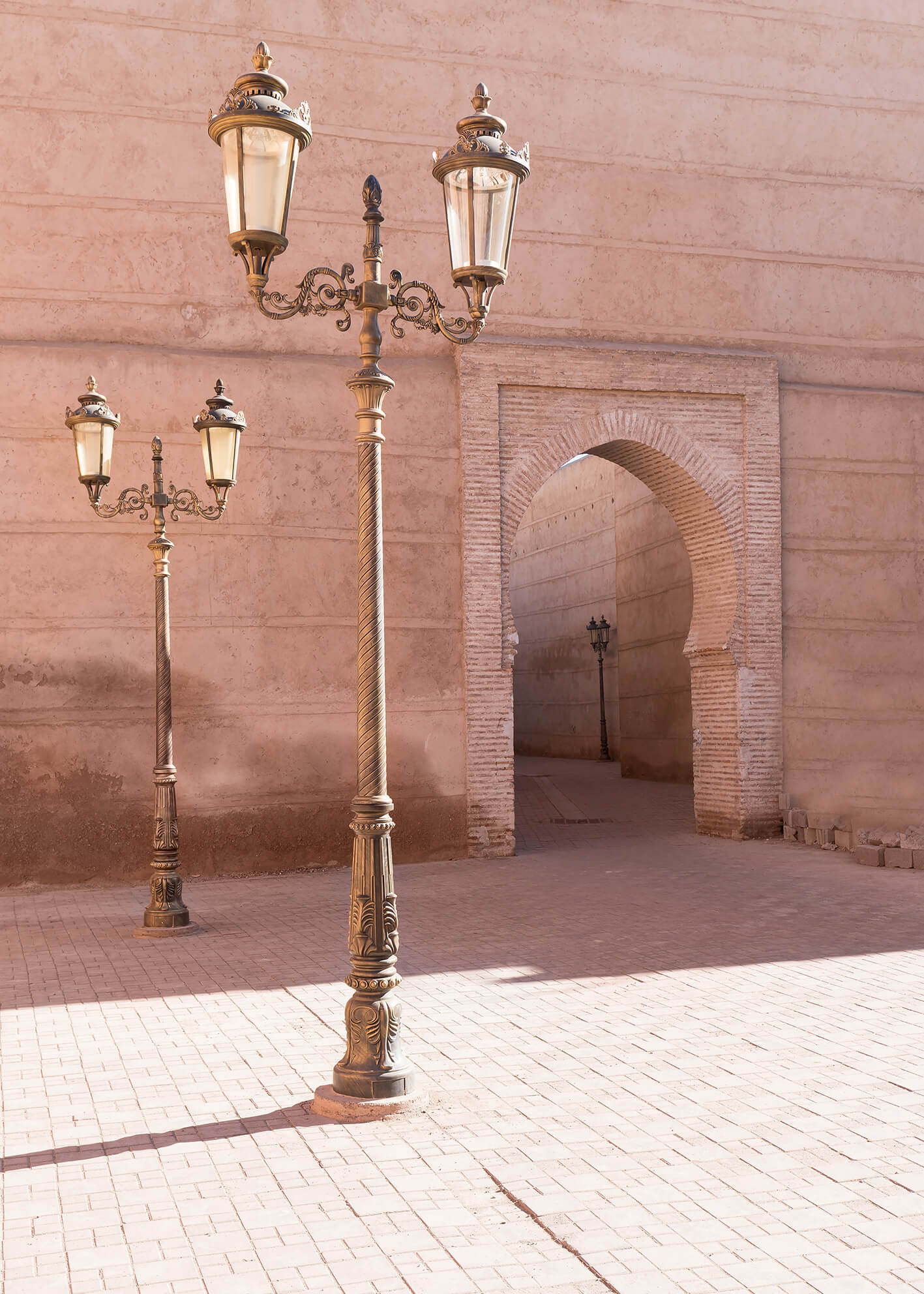 Canvastavla -  Moroccan Streets