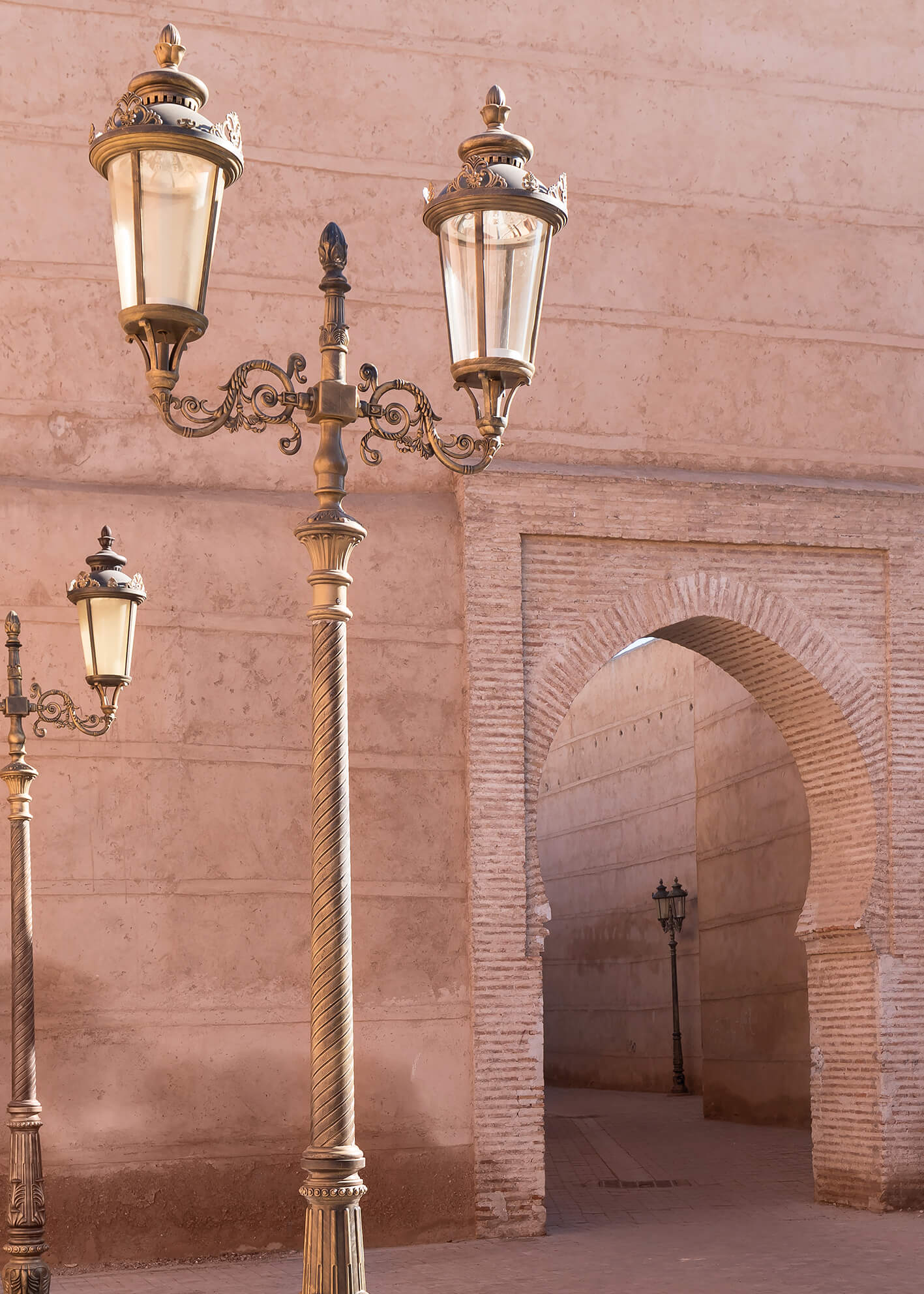 Canvastavla -  Moroccan Streets