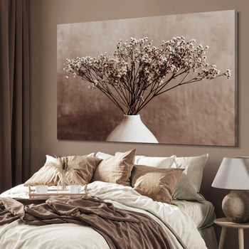 Canvastavla - Dried Twig flower