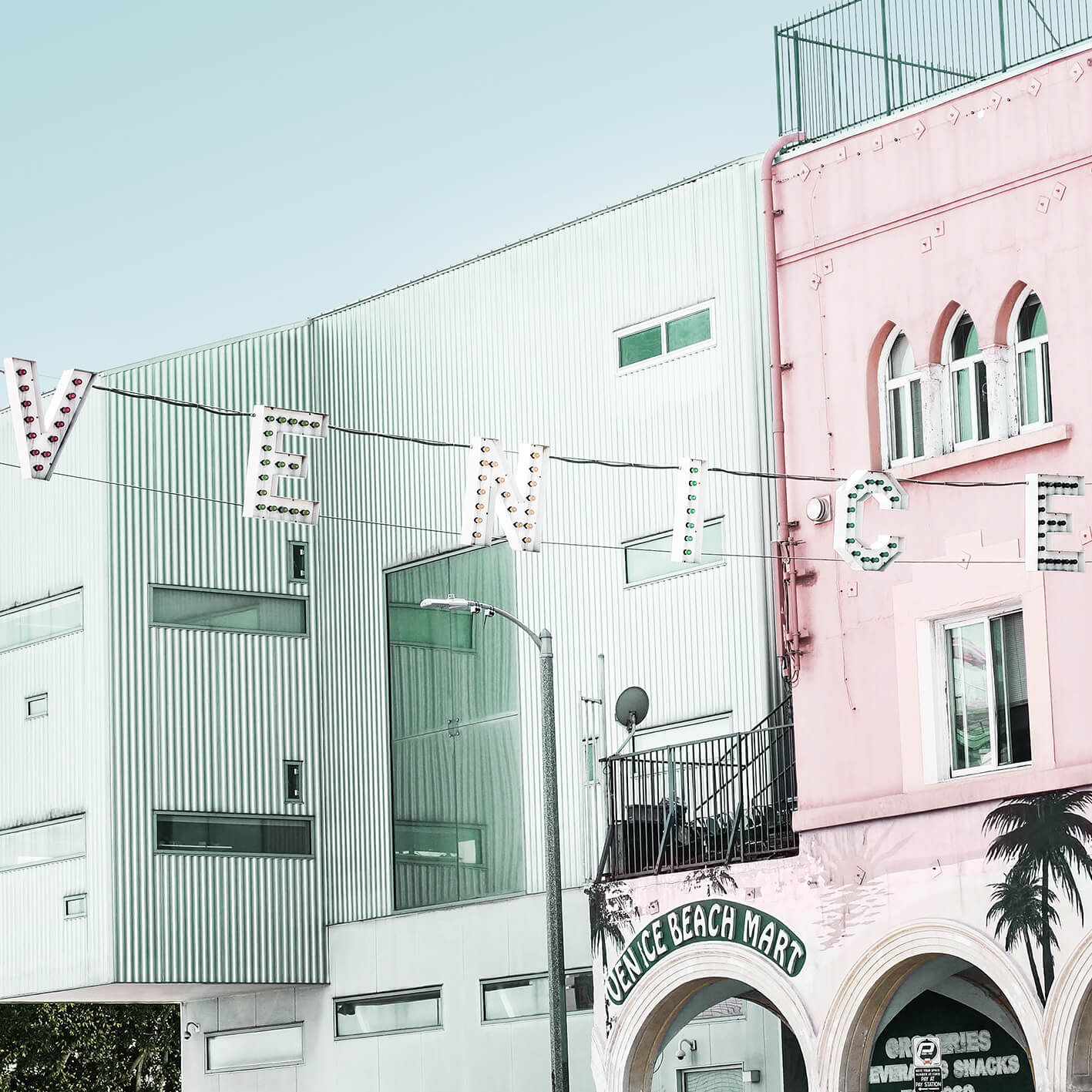 Canvastavla - Venice building