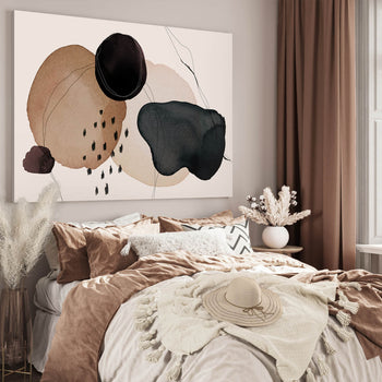Canvastavla - Circle Graphic No2