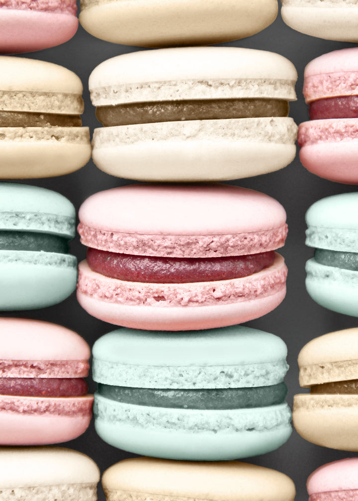 Canvastavla - Macarons