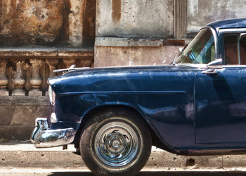 Canvastavla - Cuban Streetscape