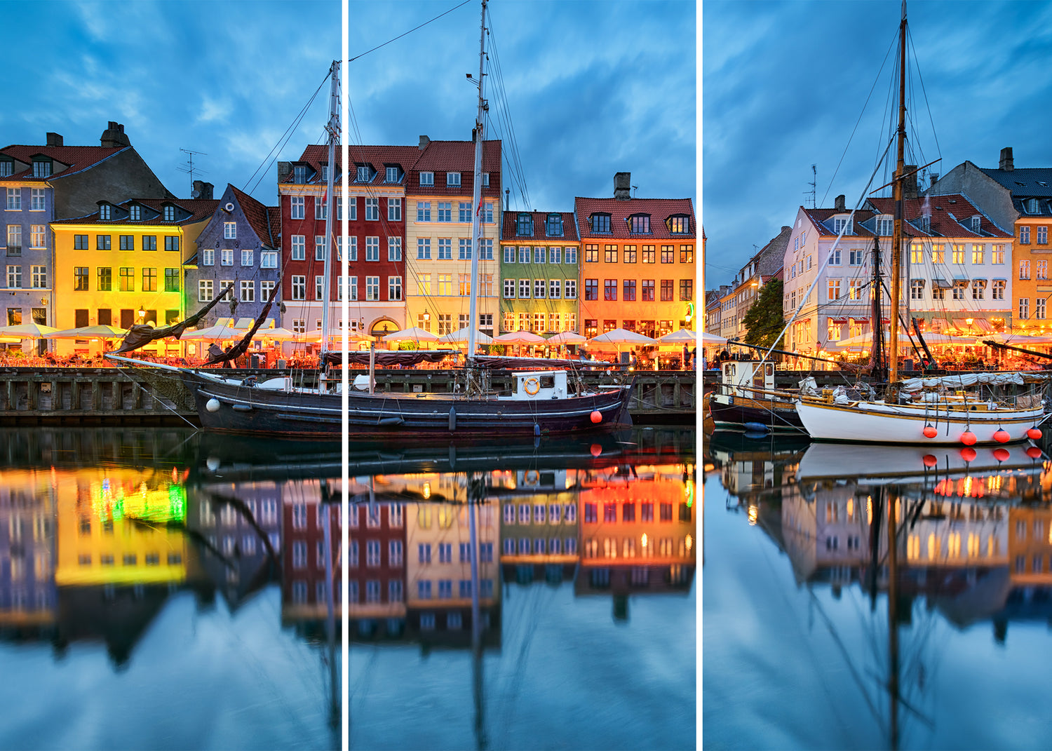 Ljuddämpande tavla - Köpenhamn - Nyhavn