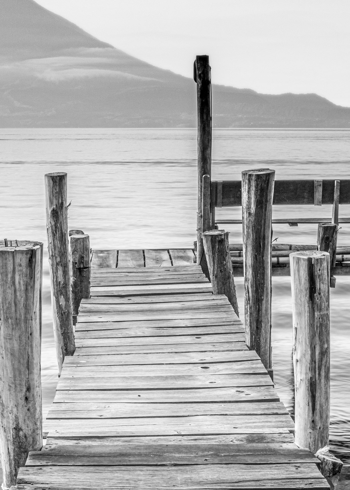 Canvastavla - Pier & Lake