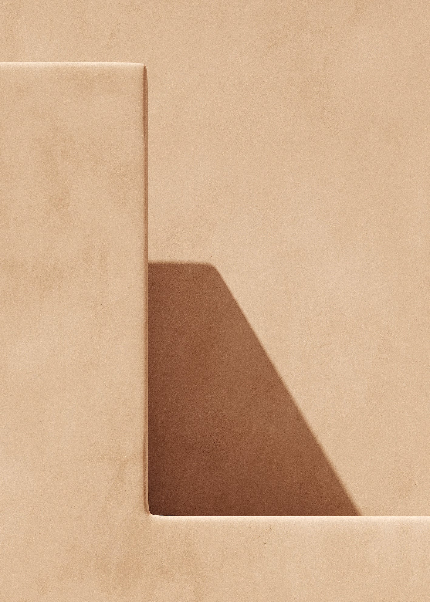 Canvastavla - Beige Shapes
