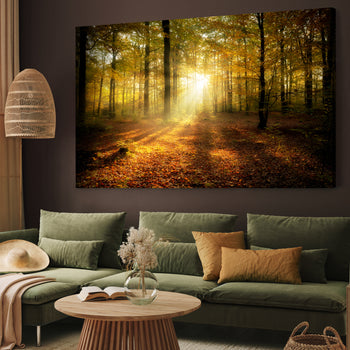 Canvastavla - Summer forest