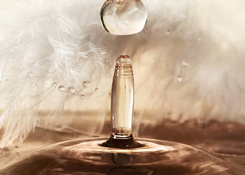 Canvastavla - Serene Waterdrop