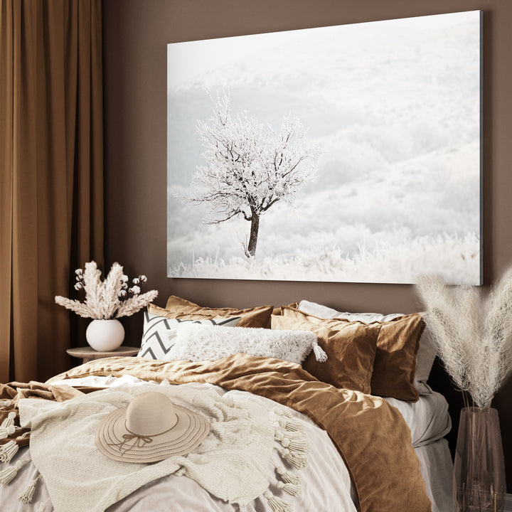 Canvastavla - Frosty Tree