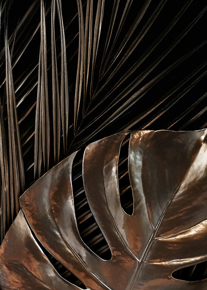 Canvastavla - Monstera of Copper