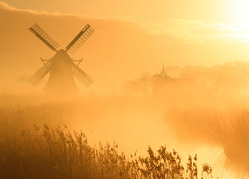 Canvastavla - Windmill