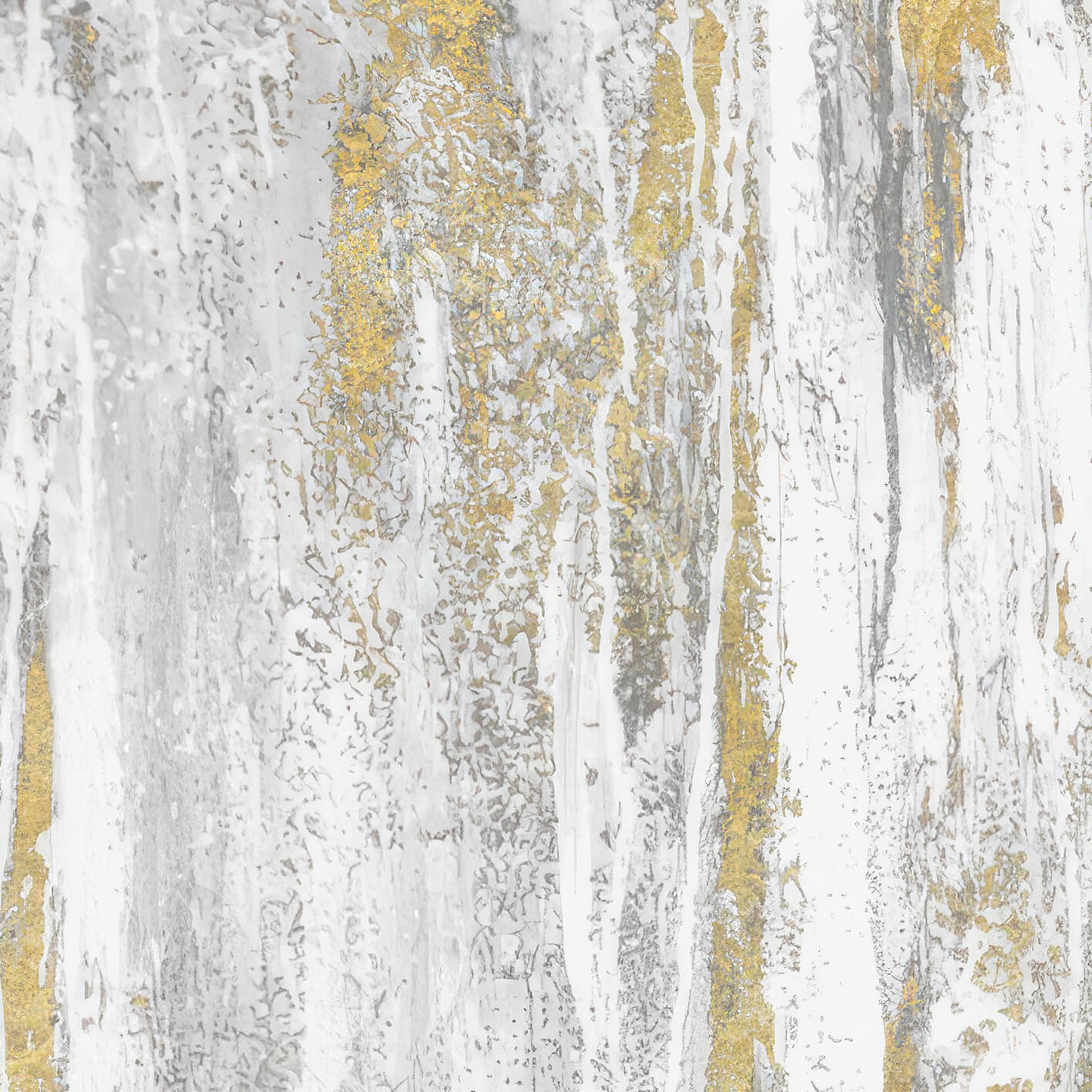 Abstrakt Oljemålning - Birch