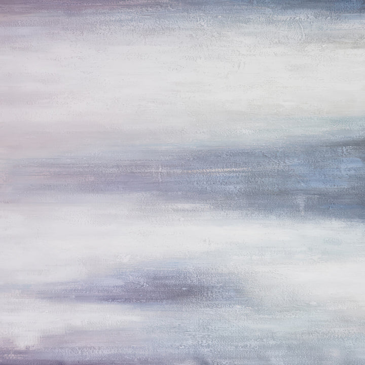Abstrakt Oljemålning - Winter Light
