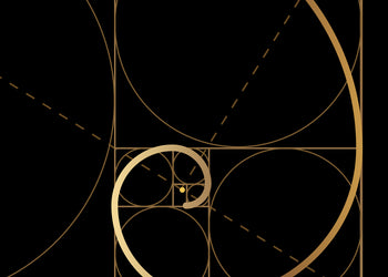 Ljuddämpande tavla - Golden Ratio