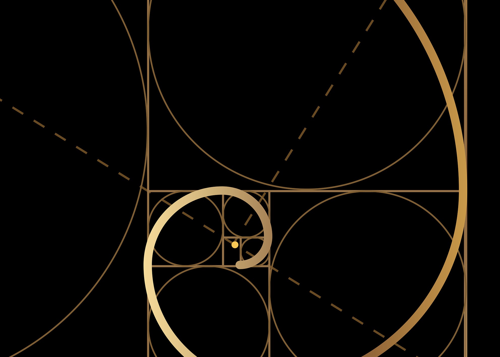 Ljuddämpande tavla - Golden Ratio