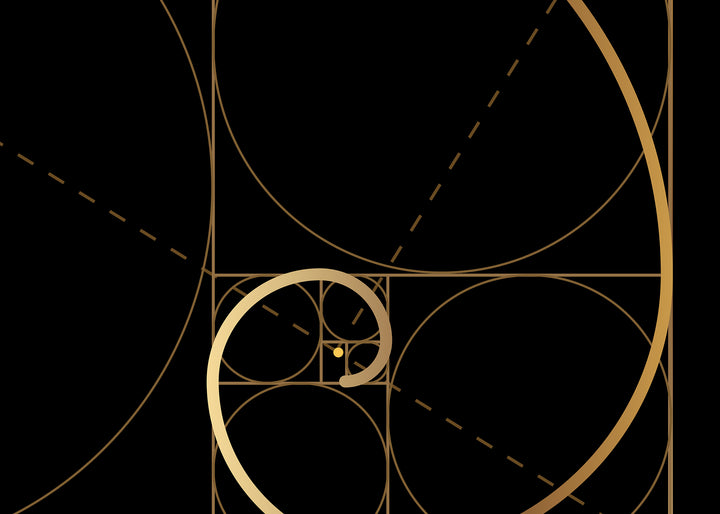 Ljuddämpande tavla - Golden Ratio