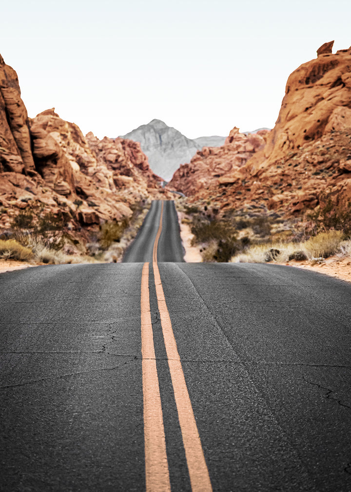 Canvastavla - Desert Road