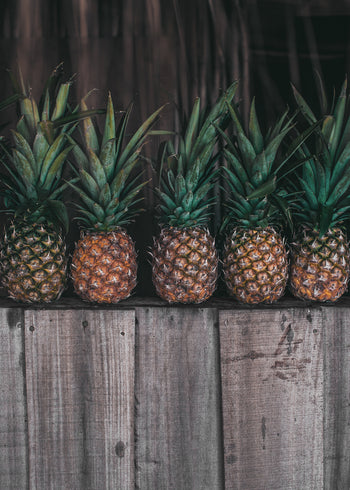 Canvastavla - Beach and Pineapples