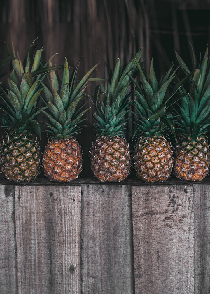 Canvastavla - Beach and Pineapples
