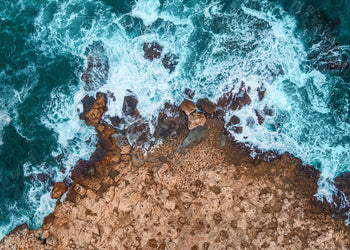 Canvastavla - Golden Coastline