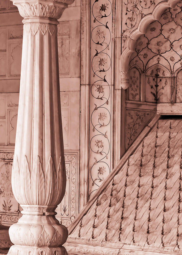 Canvastavla - Red Fort in Agra
