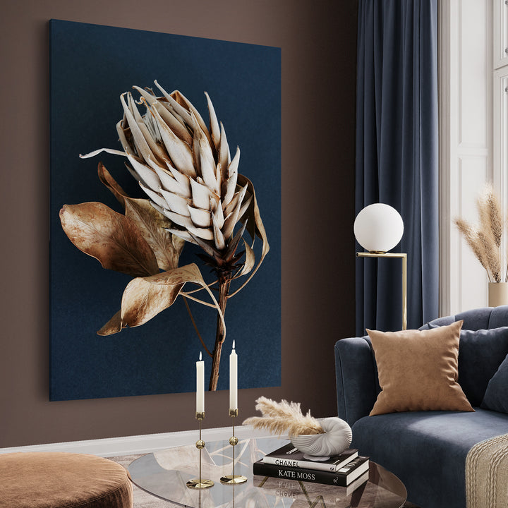 Ljuddämpande tavla - Dry Protea