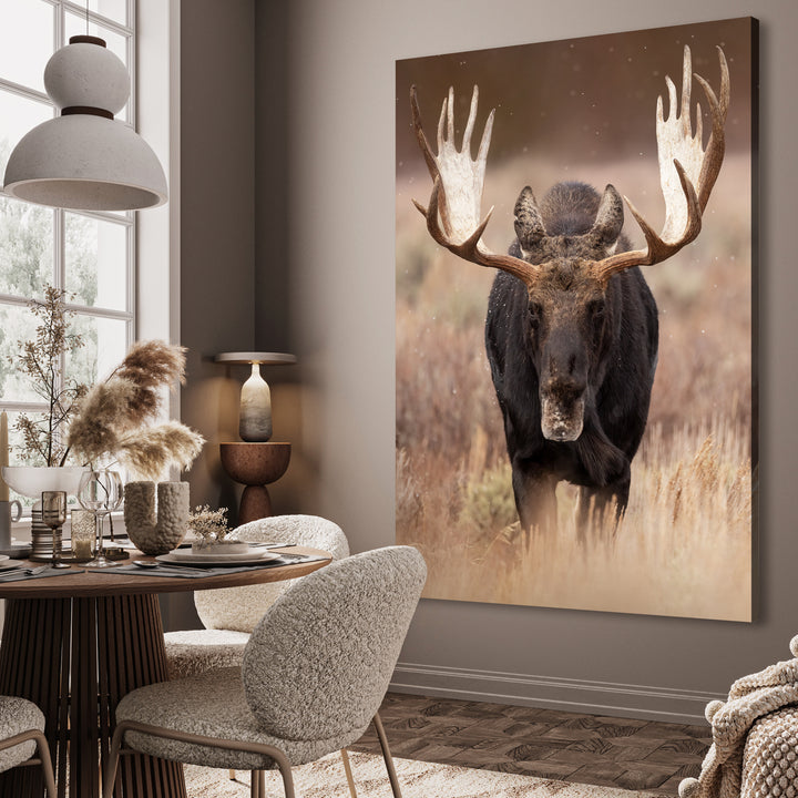 Canvastavla - Moose Majesty