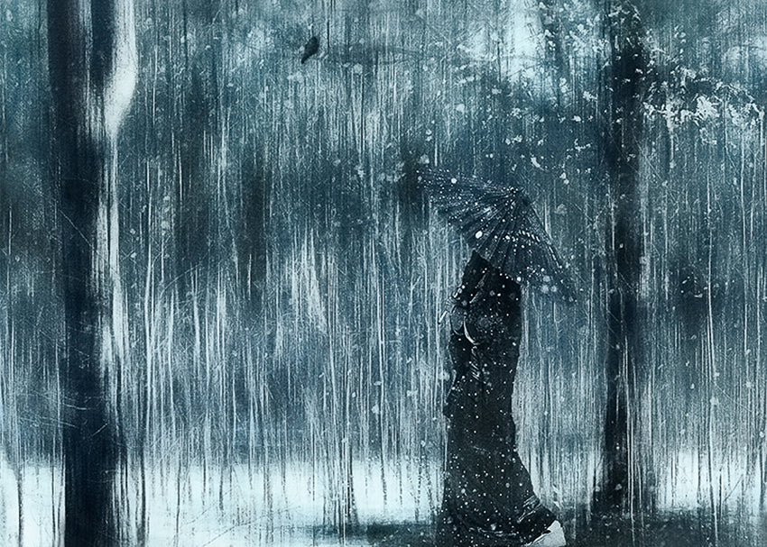 Canvastavla - Rain