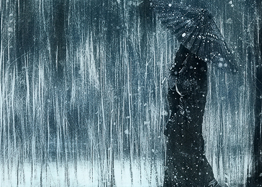 Canvastavla - Rain