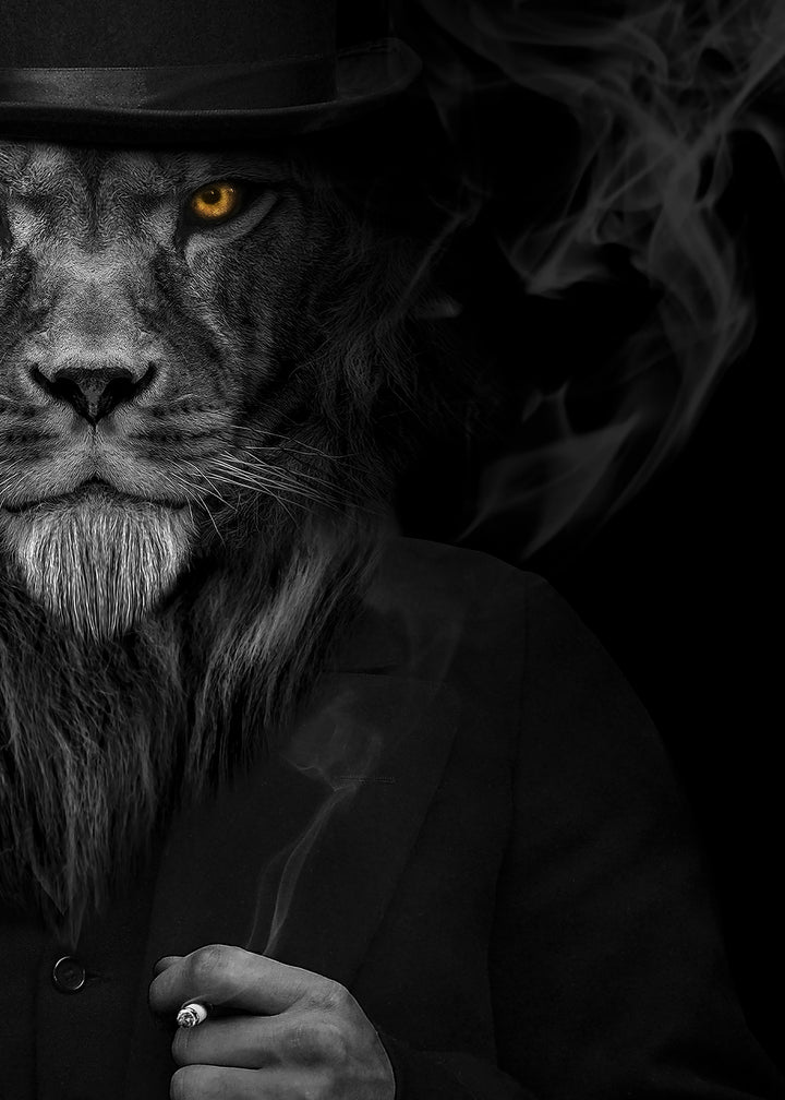 Canvastavla - Smoking