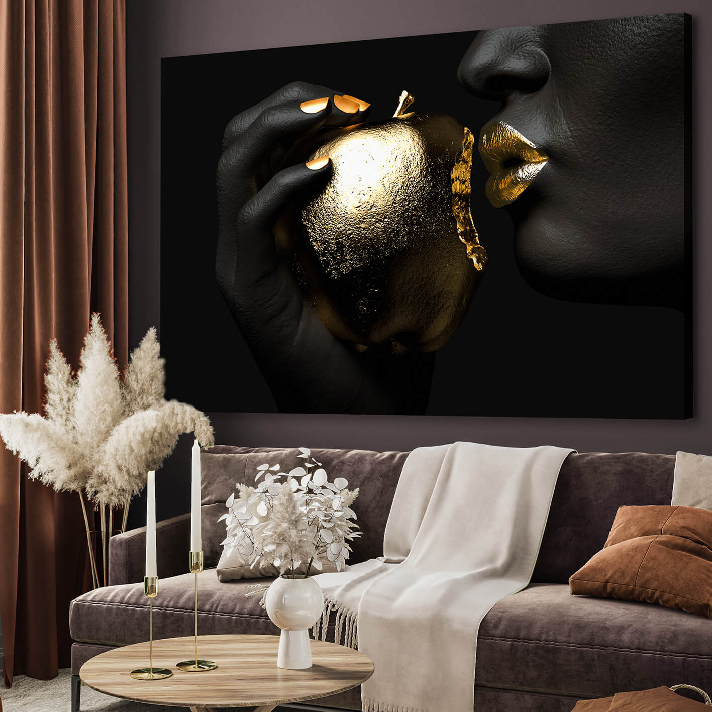 Canvastavla - Golden Apple
