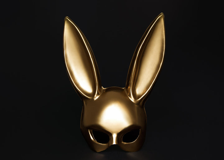Canvastavla - Gold Bunny Mask