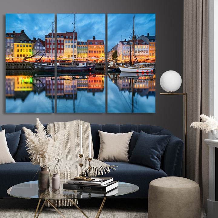 Canvastavla - Copenhagen Nyhavn