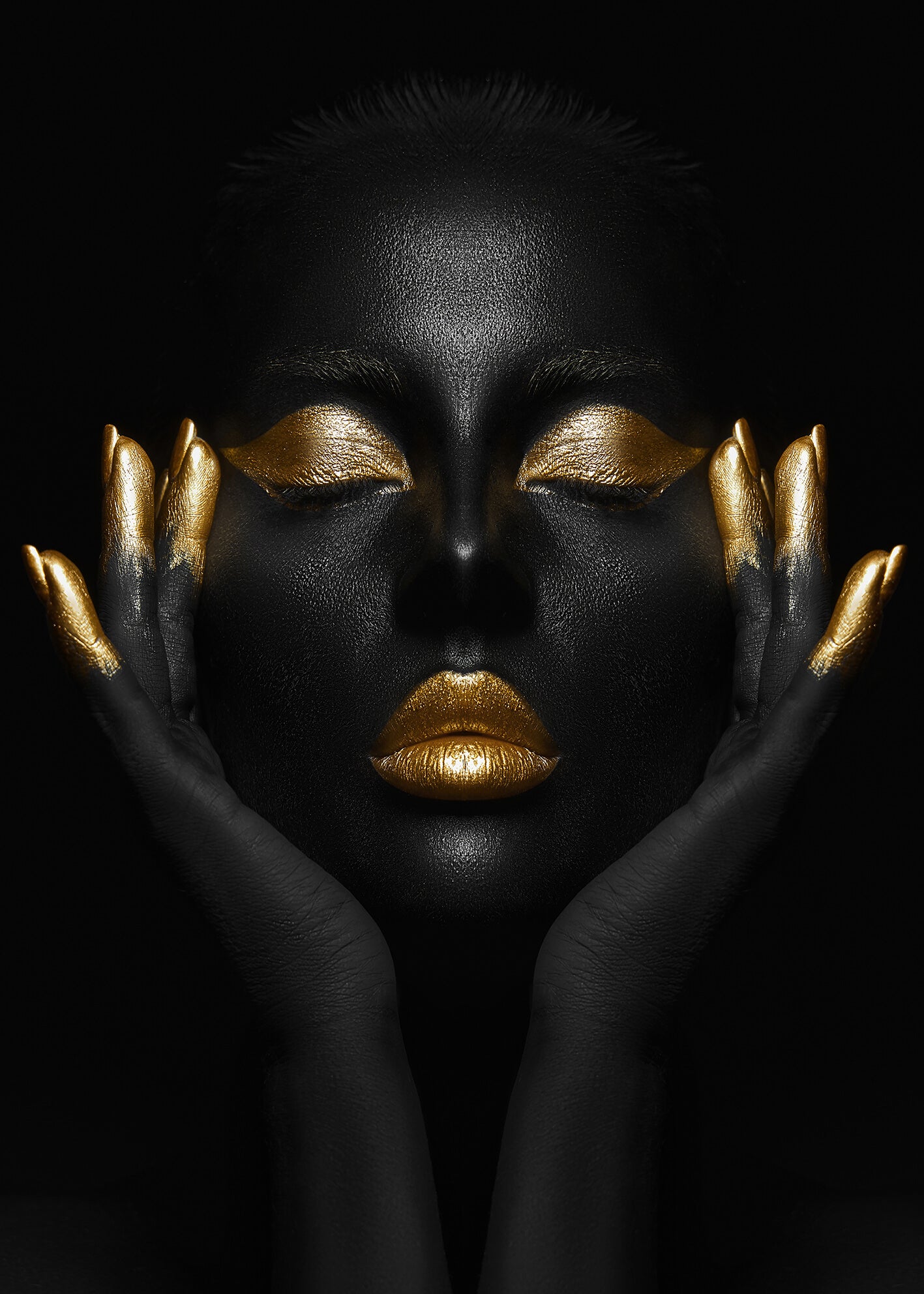 Canvastavla - Goldfinger