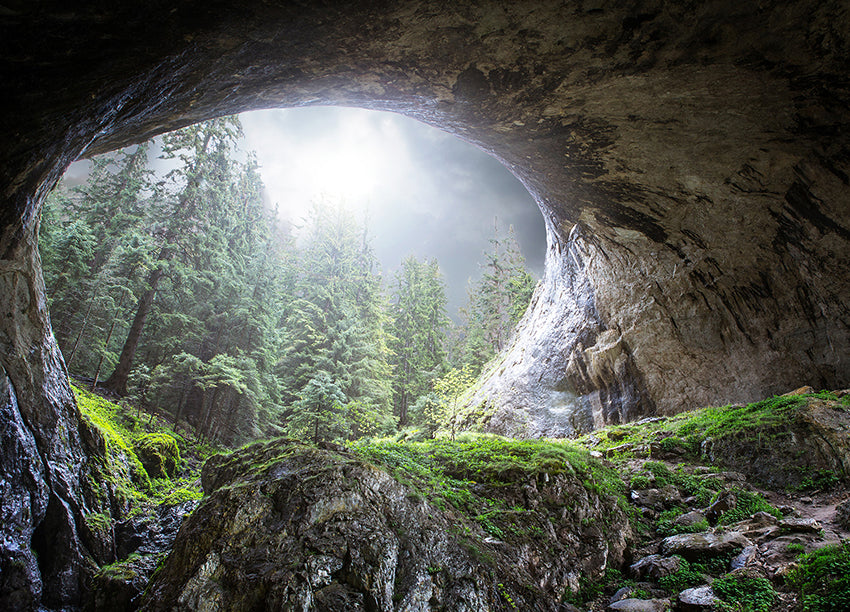 Canvastavla - Light in the end of the tunnel