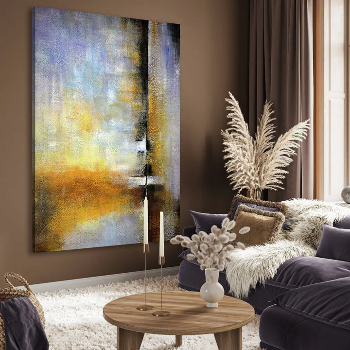 Abstract oil painting - Longing
