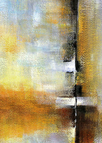Abstrakt Oljemålning - Longing