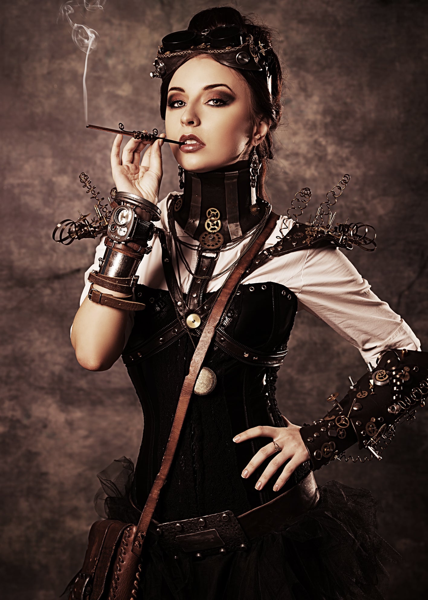 Canvastavla - Steampunk Seduction