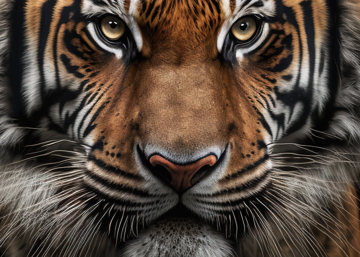 Canvastavla - Intense Tiger