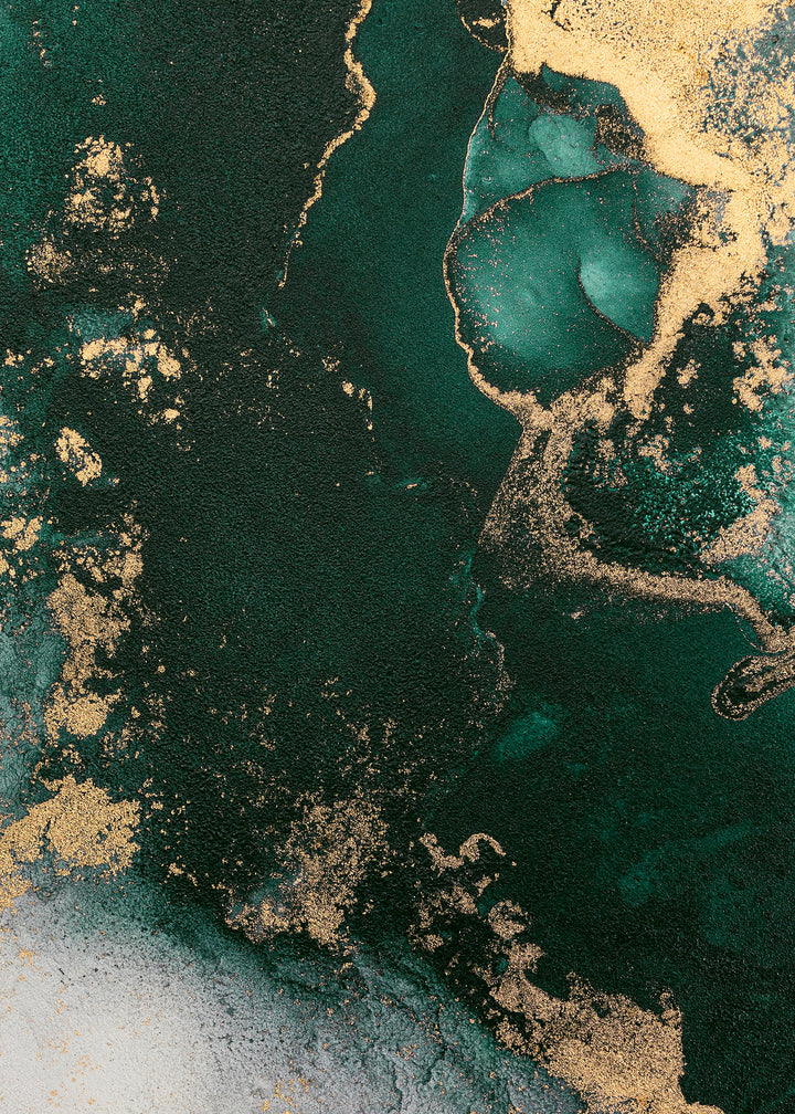 Canvastavla - Emerald marble