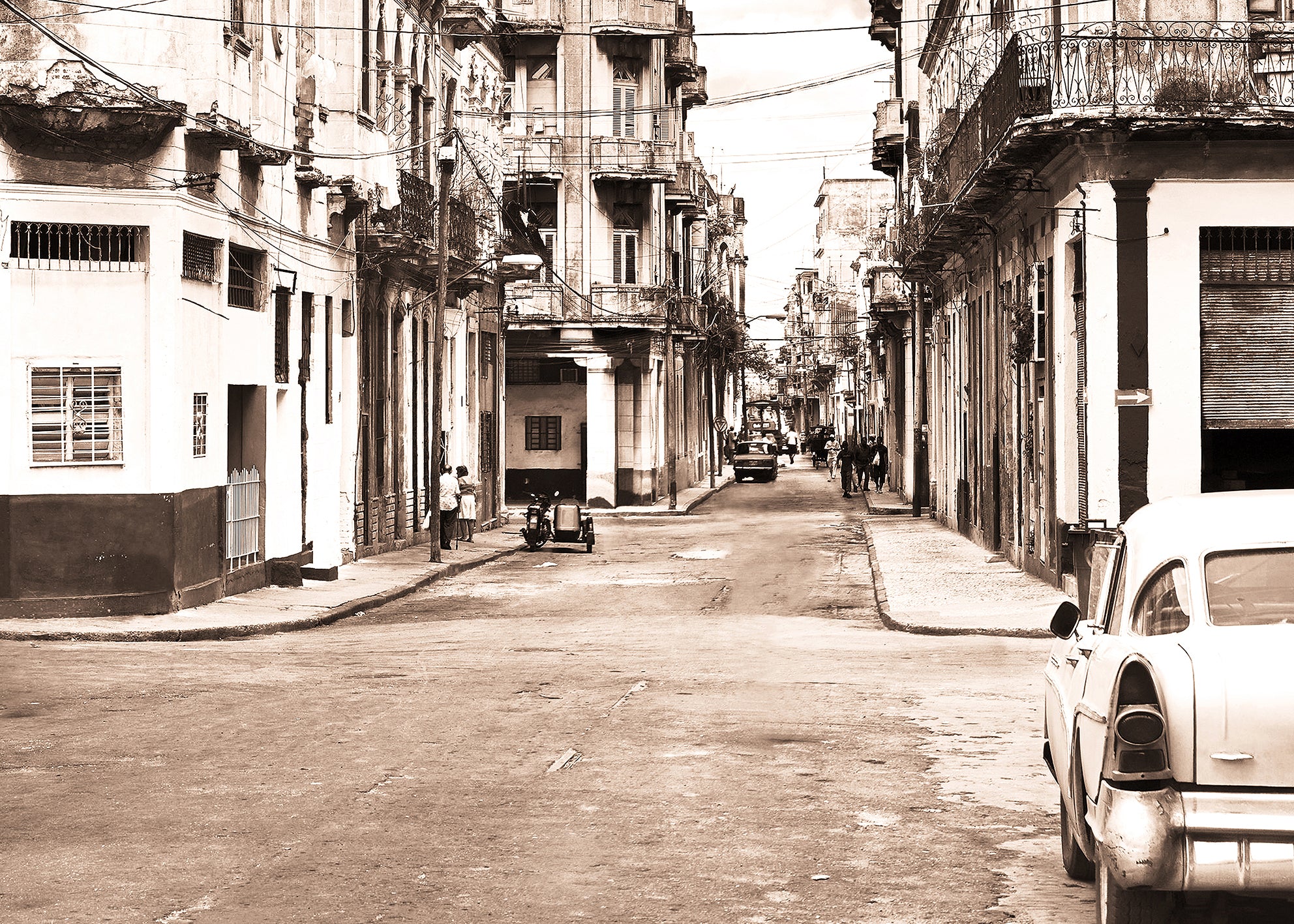 Canvastavla - Cuba