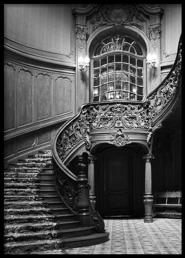 Poster - Old Stairs