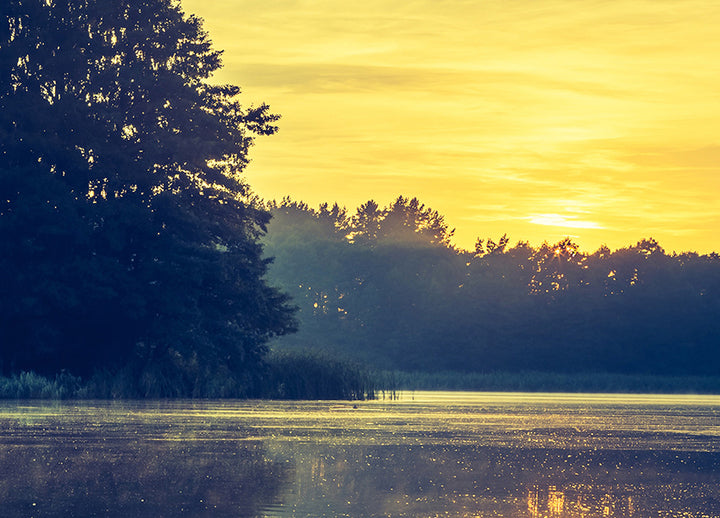 Canvastavla - Vintage Sunrise